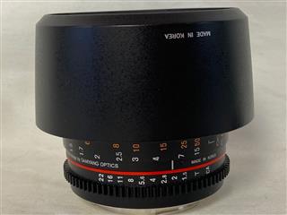 Rokinon 85mm T1.5 Cine DS Lens for Canon EF Mount